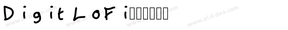 Digit LoFi字体转换